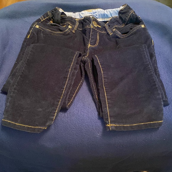 Gap Girls NWT Corduroy Pants, Size 6 Regular, 99% Cotton, 1% Spandex, Adj waist - Picture 1 of 5